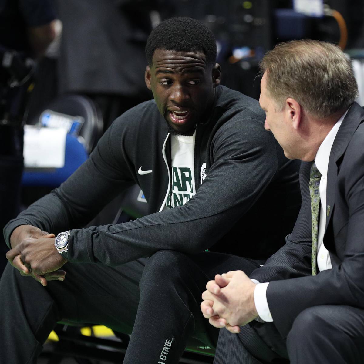 Image for Legend Draymond Green Speaks on Taking Over for Tom Izzo