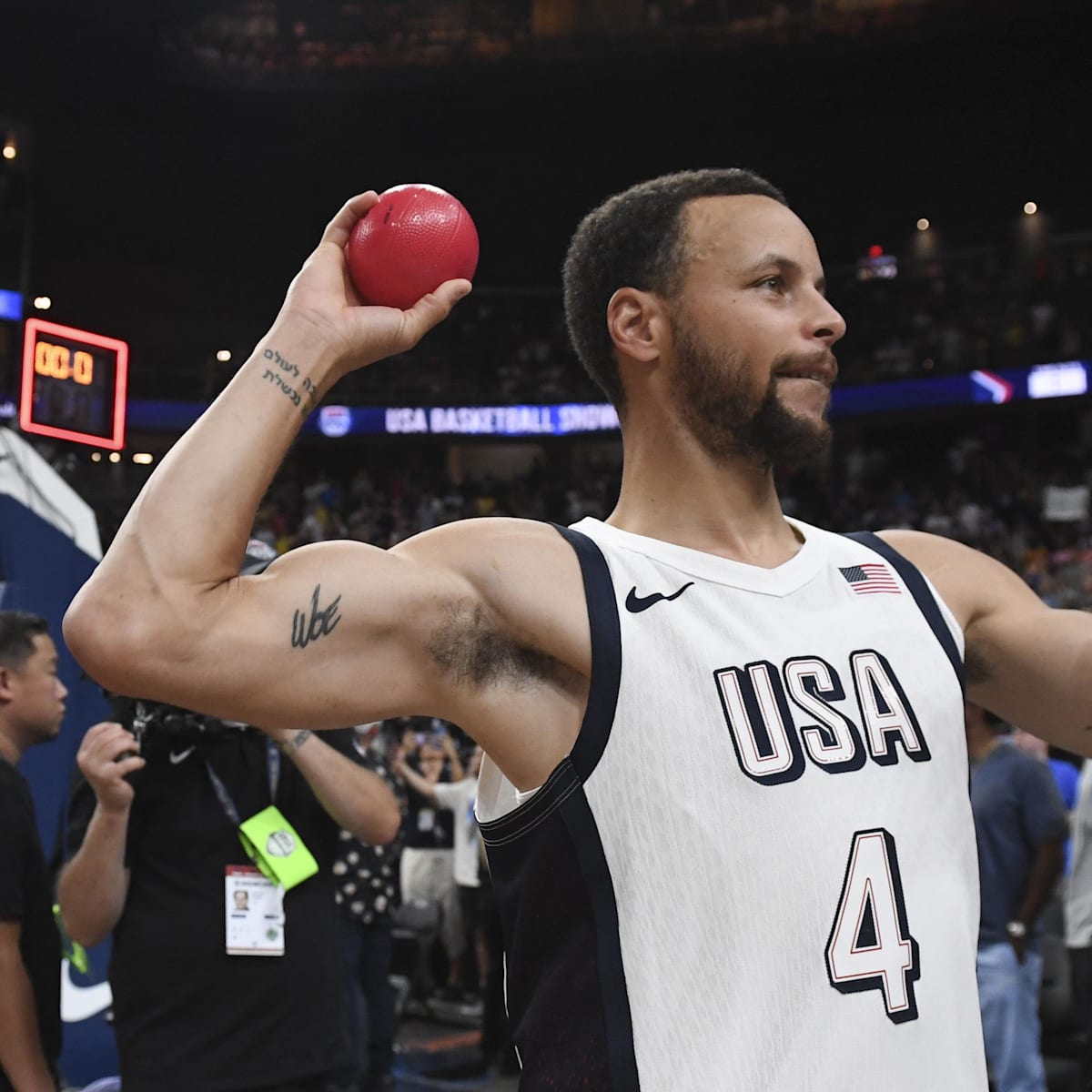 USA Stephen Curry スイングマンジャージ　カリー Unisex Nike Stephen Curry Navy Men's USA Basketball 2024 Swingman