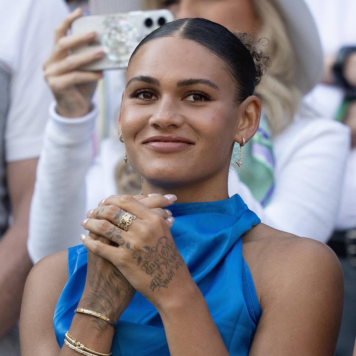Image for Trinity Rodman stuns in date night dress with Ben Shelton