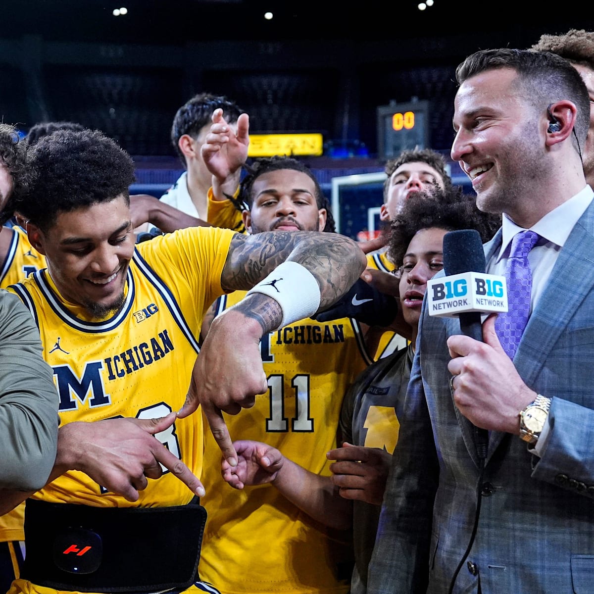 si.com - Justice Steiner - Michigan Basketball Star Adds Major Accolade to Standout Season