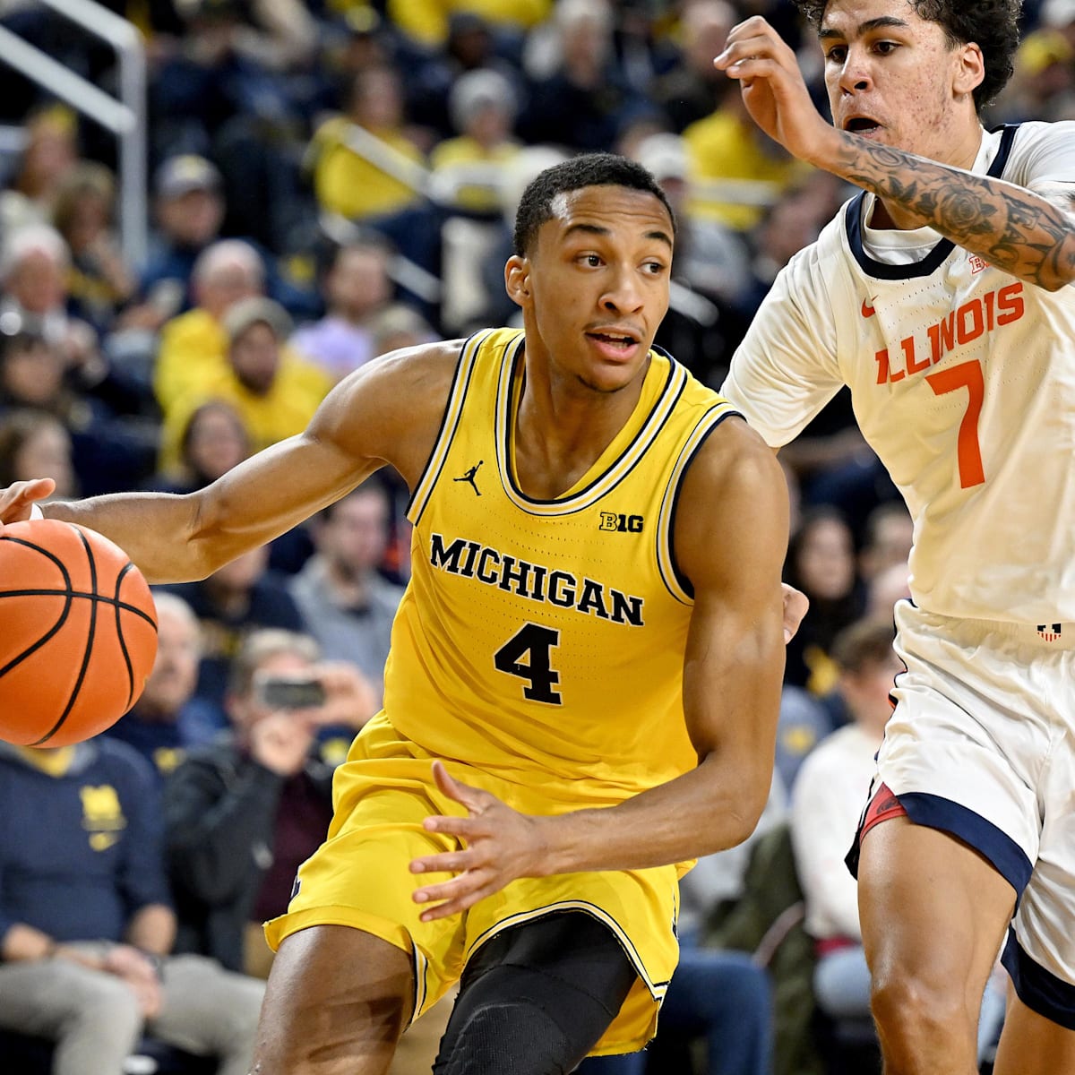 si.com - Trent Knoop - How to Watch, Score Prediction for No. 3 Michigan Basketball vs. No. 10 Illinois