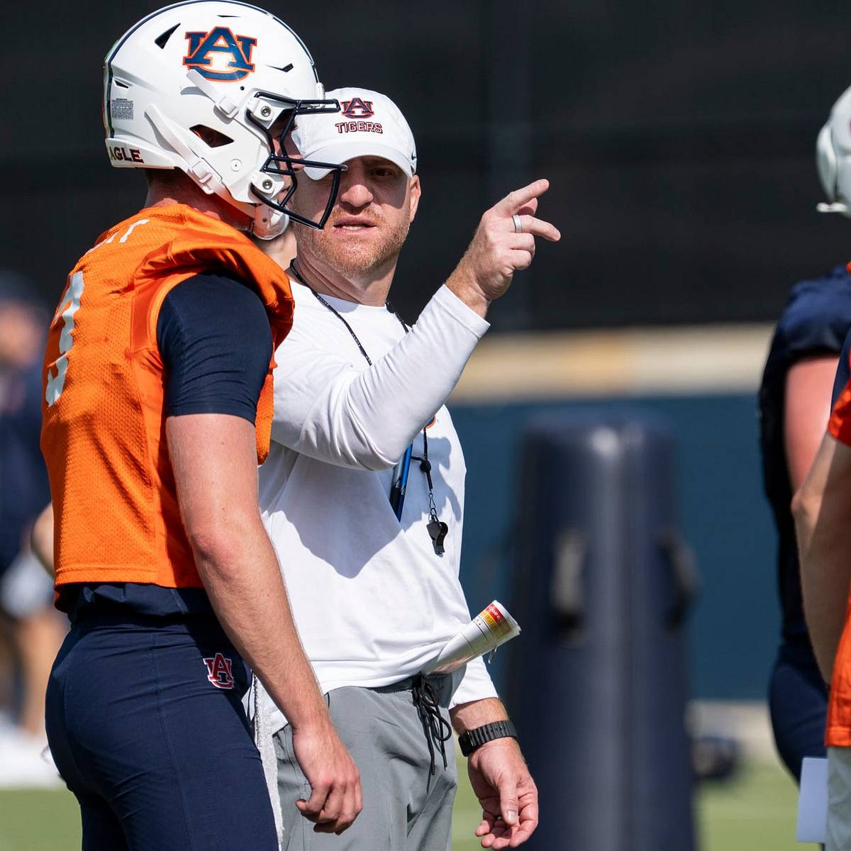 Alex Golesh says Auburn needs more adversity before the season
