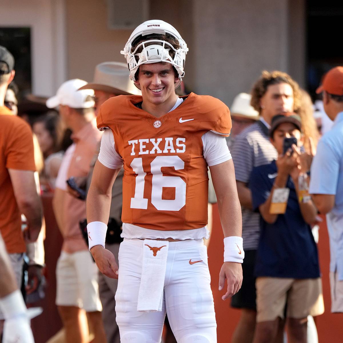 Arch Manning summed up Texas's unpretty comeback win over Ohio State perfectly