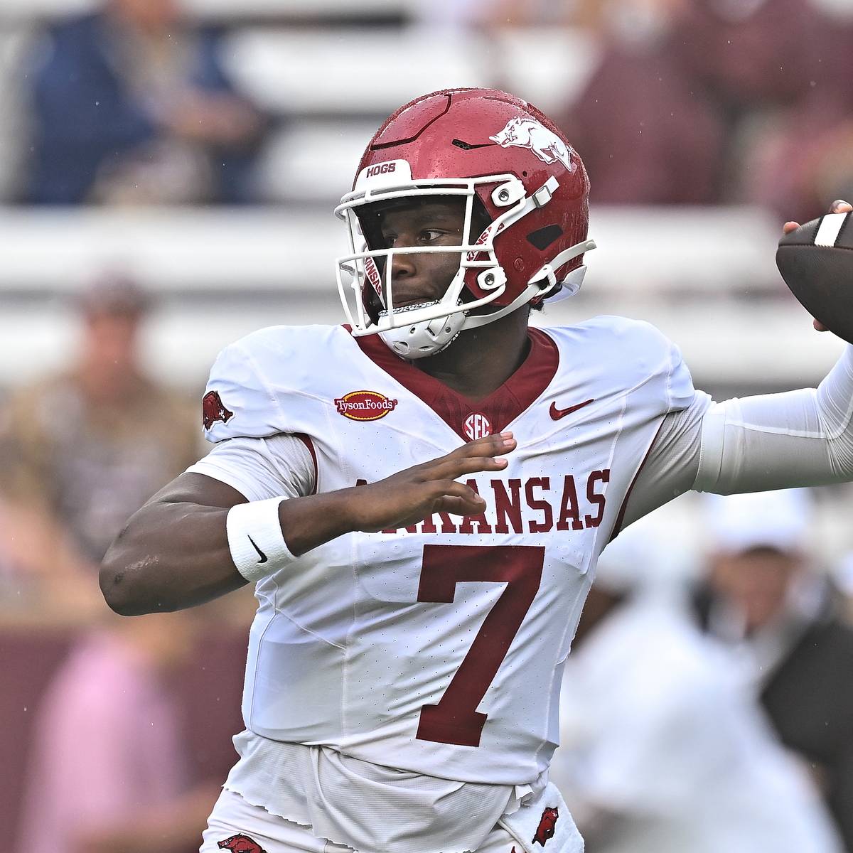 si.com - Samuel Stubbs - Halftime Takeaways As Texas A&M Leads Arkansas 24-7