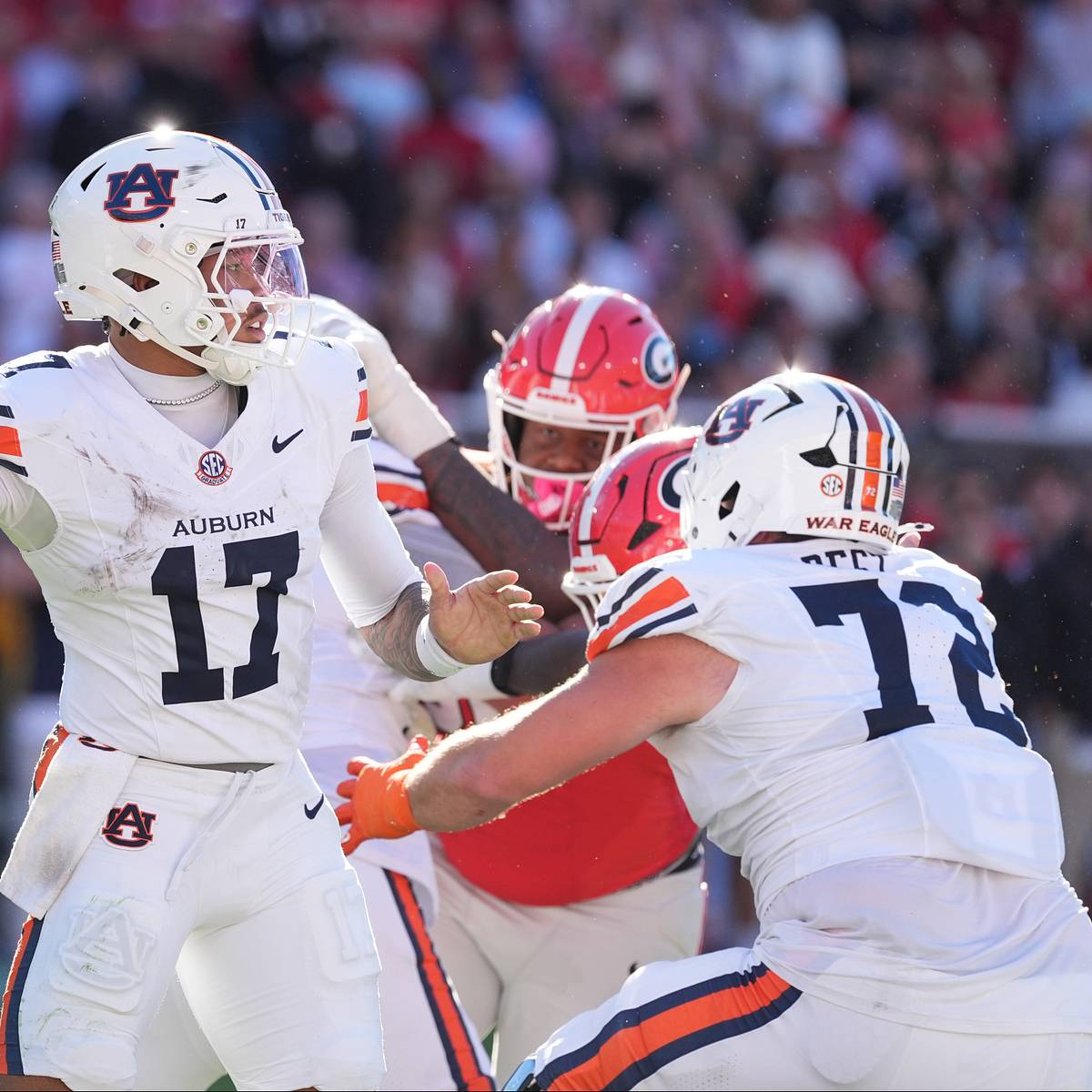 Auburn Tigers Snubbed in Recent AP Poll After Upset Over No. 1 Georgia