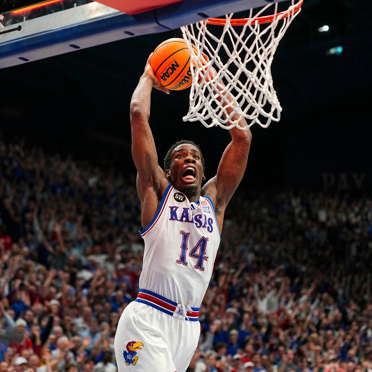 si.com - Joshua Schulman - Melvin Council Jr. Is All Smiles After Returning to Kansas Basketball Program