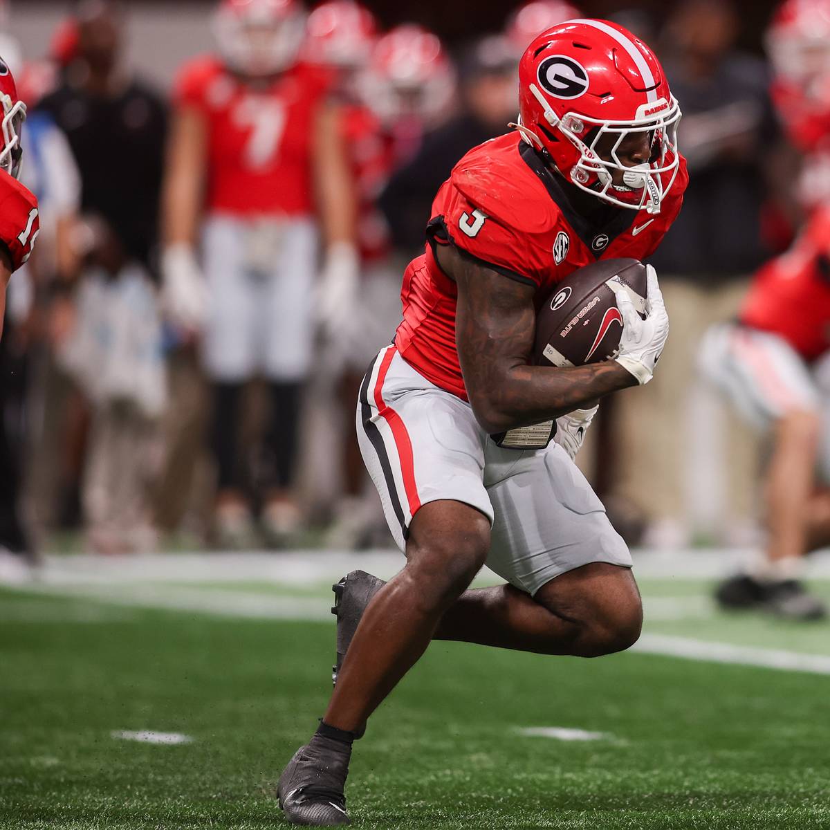 si.com - Dean Legge - What's the Latest with Georgia Football RB Nate Frazier? Kirby Smart Gives Update