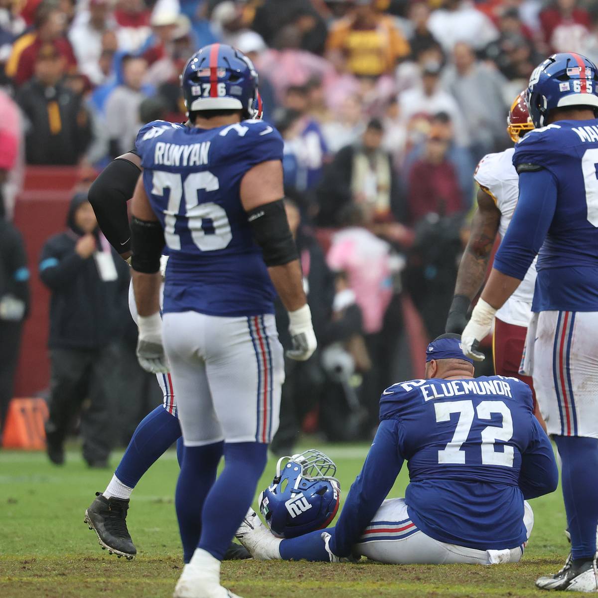 si.com - Stephen Lebitsch - Giants' O-Line Is Trending Up, but the Run Game and Tackle Injuries Are Red Flags