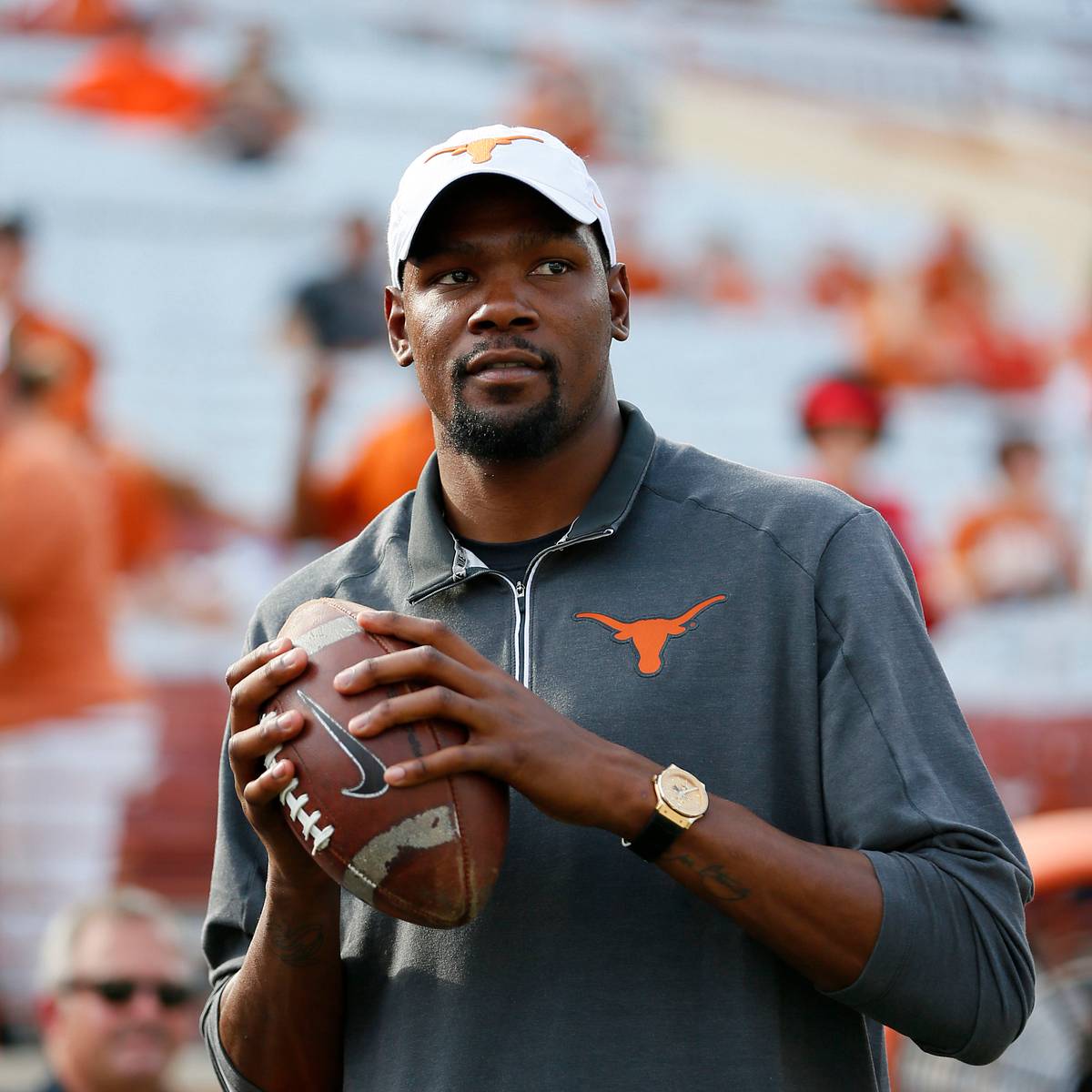 Kevin Durant Hypes Up Texas' Upset Win Vs. OSU