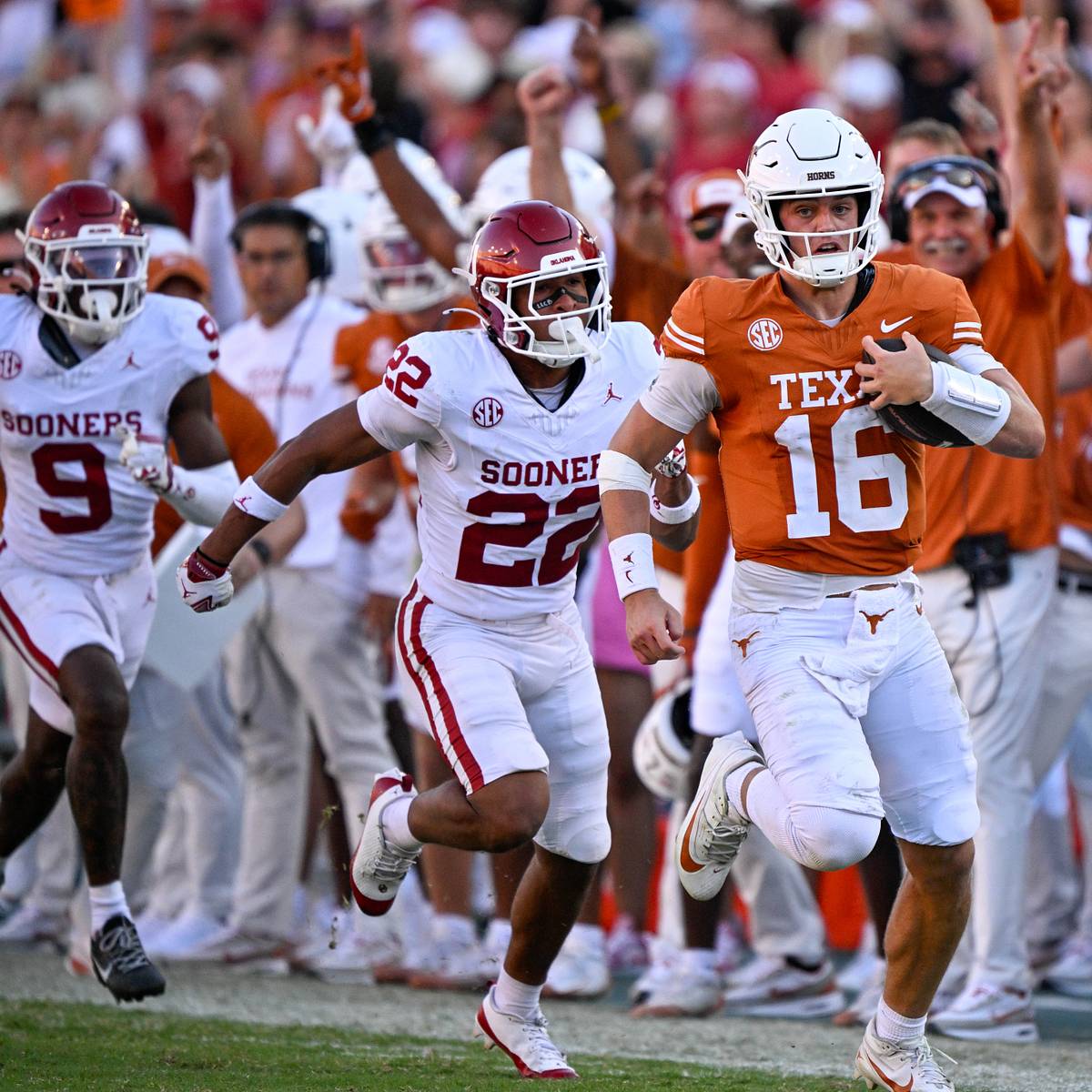 Red River Rivalry: 5 Early Texas vs. Oklahoma Storylines to Watch