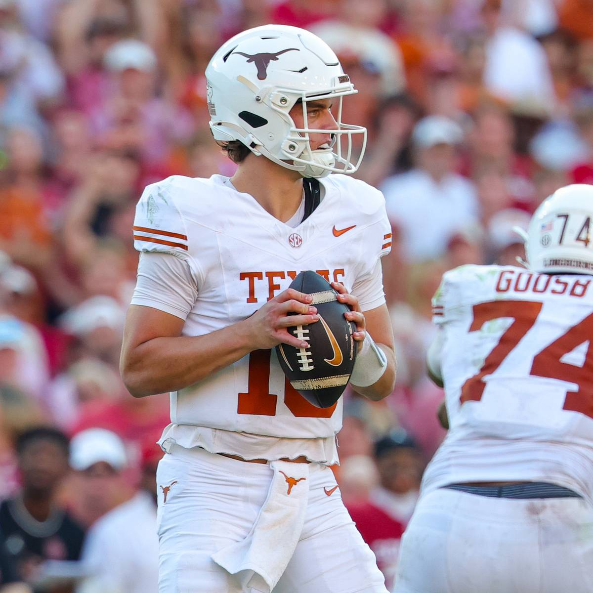 Steve Sarkisian Calls Out Unfair Standards Facing Arch Manning