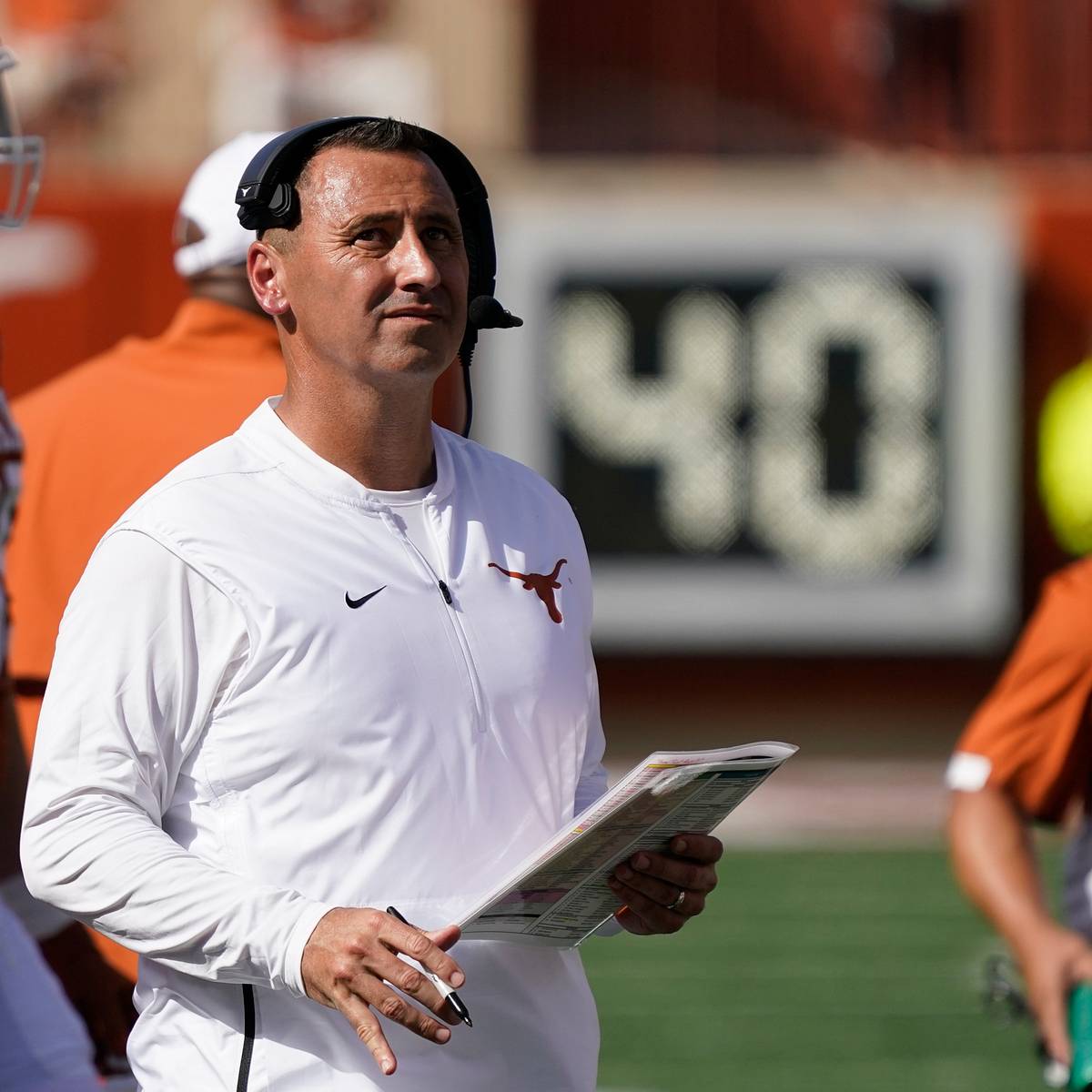 Steve Sarkisian Unhappy With Practice Habits of Texas' Backup Offensive Linemen