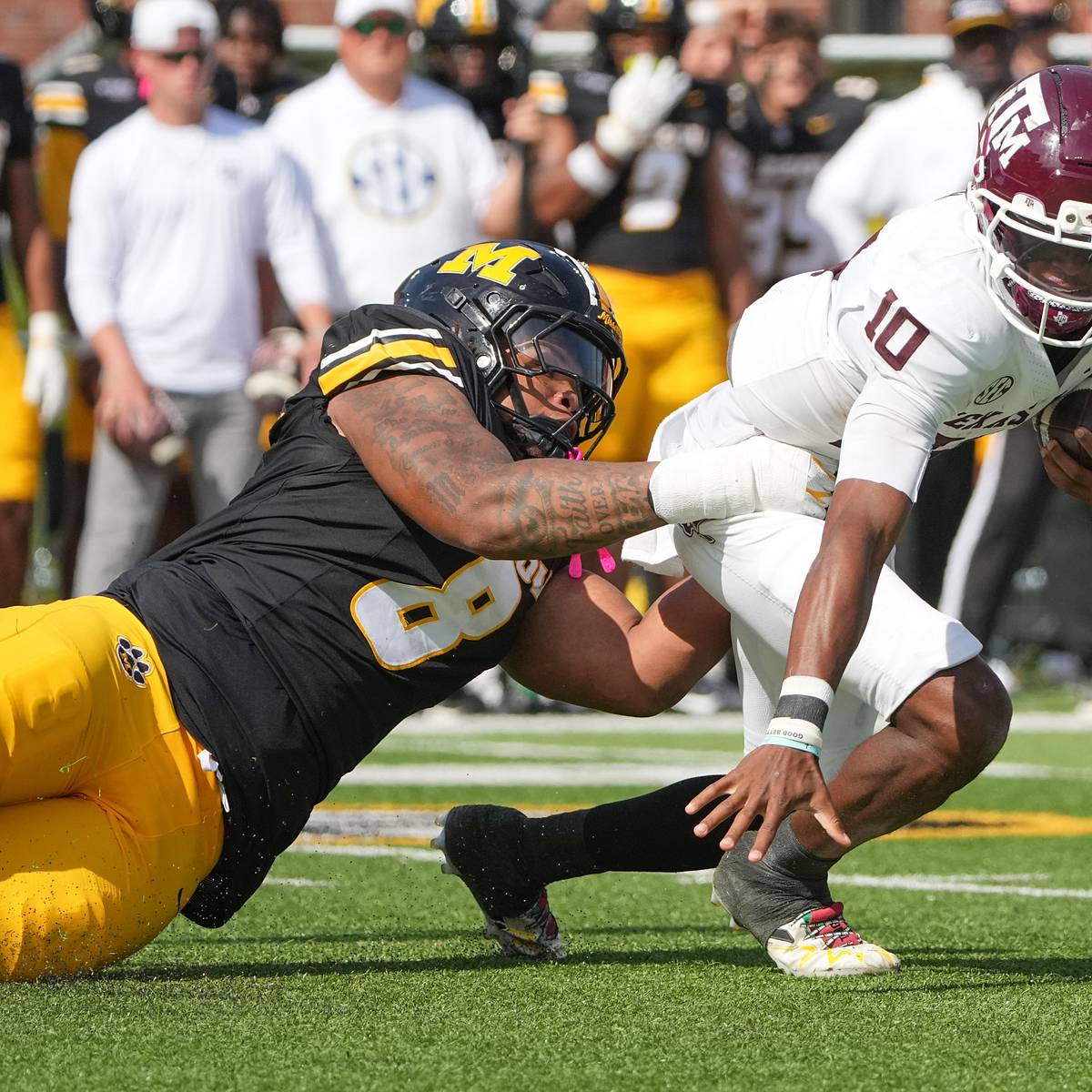 si.com - Killian Wright - No. 14 Mizzou football bullies Texas A&M in 27-6 win