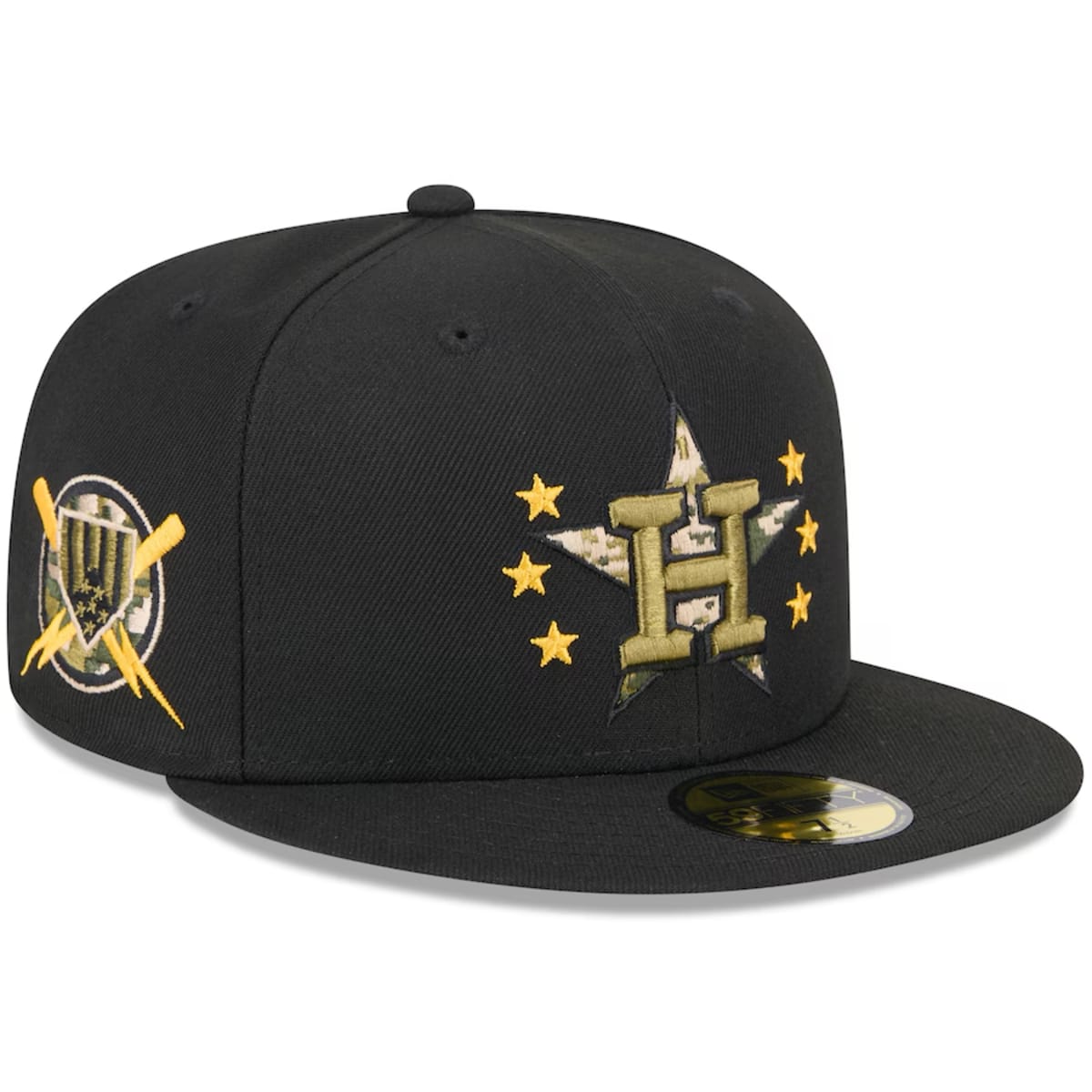 Gold astros hat discount