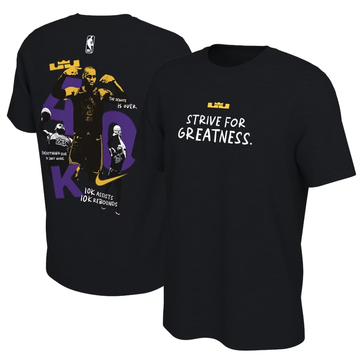Immortalize LeBron James' 40,000 points with new gear