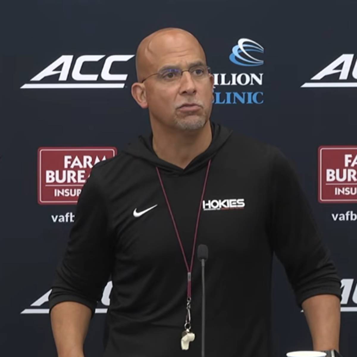 si.com - Thomas Hughes - Everything From Virginia Tech's James Franklin At Media Day on Aug. 9