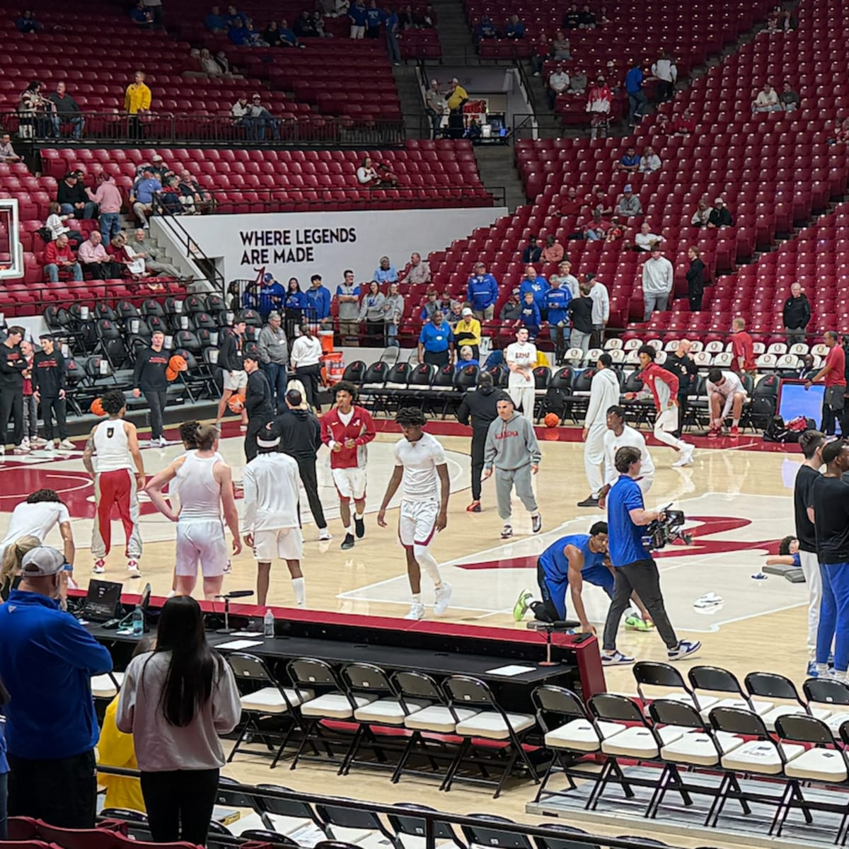 si.com - Hunter De Siver - Live Updates From Alabama Basketball's SEC Opener Against Kentucky