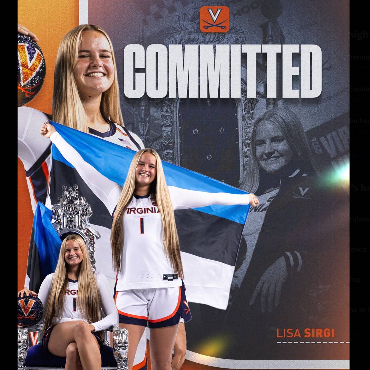 si.com - Xander Tilock - Virginia basketball lands Lisa Sirgi, third top-100 recruit in 2027 class
