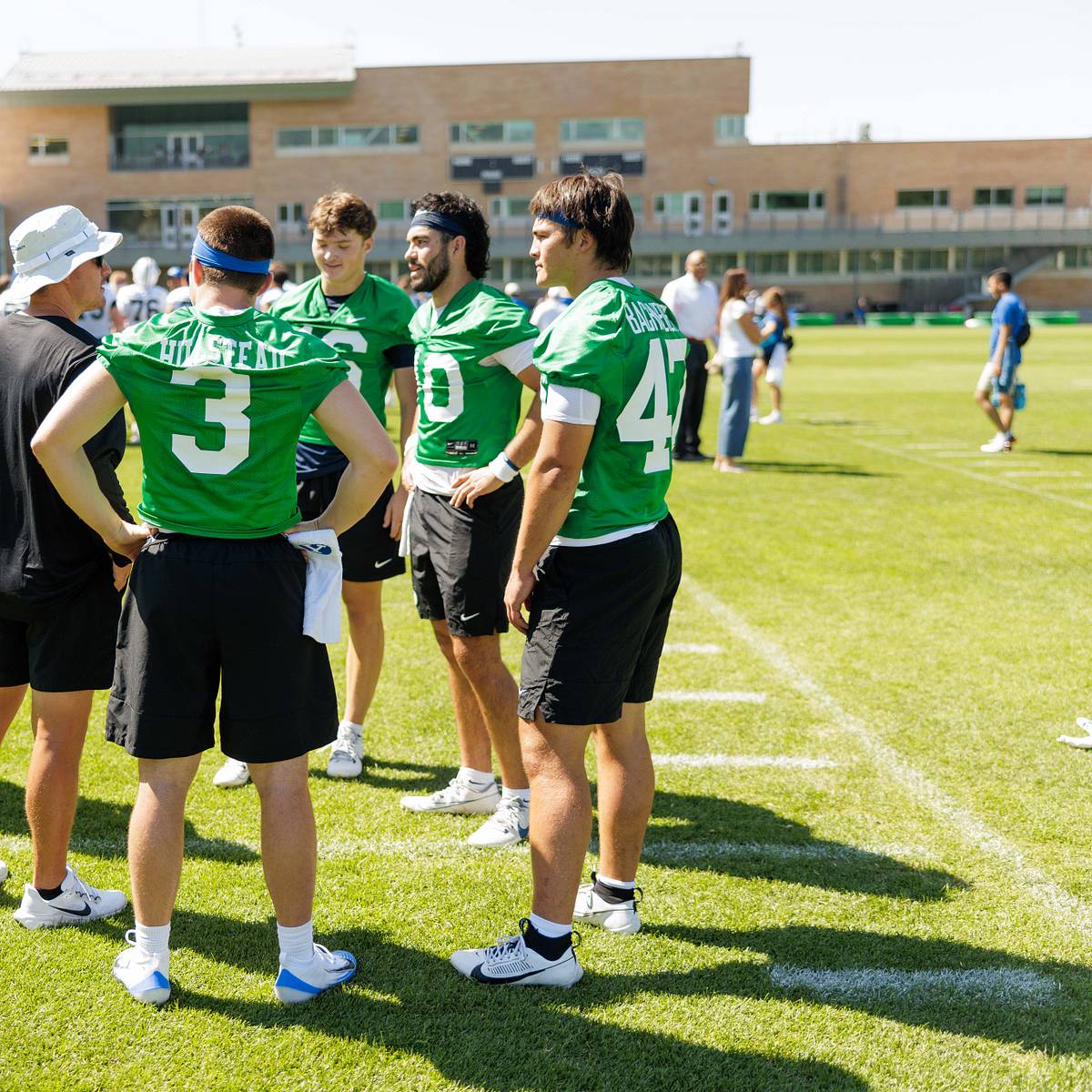 si.com - Casey Lundquist - Where Newest Addition John Sanders Fits Into the BYU QB Room