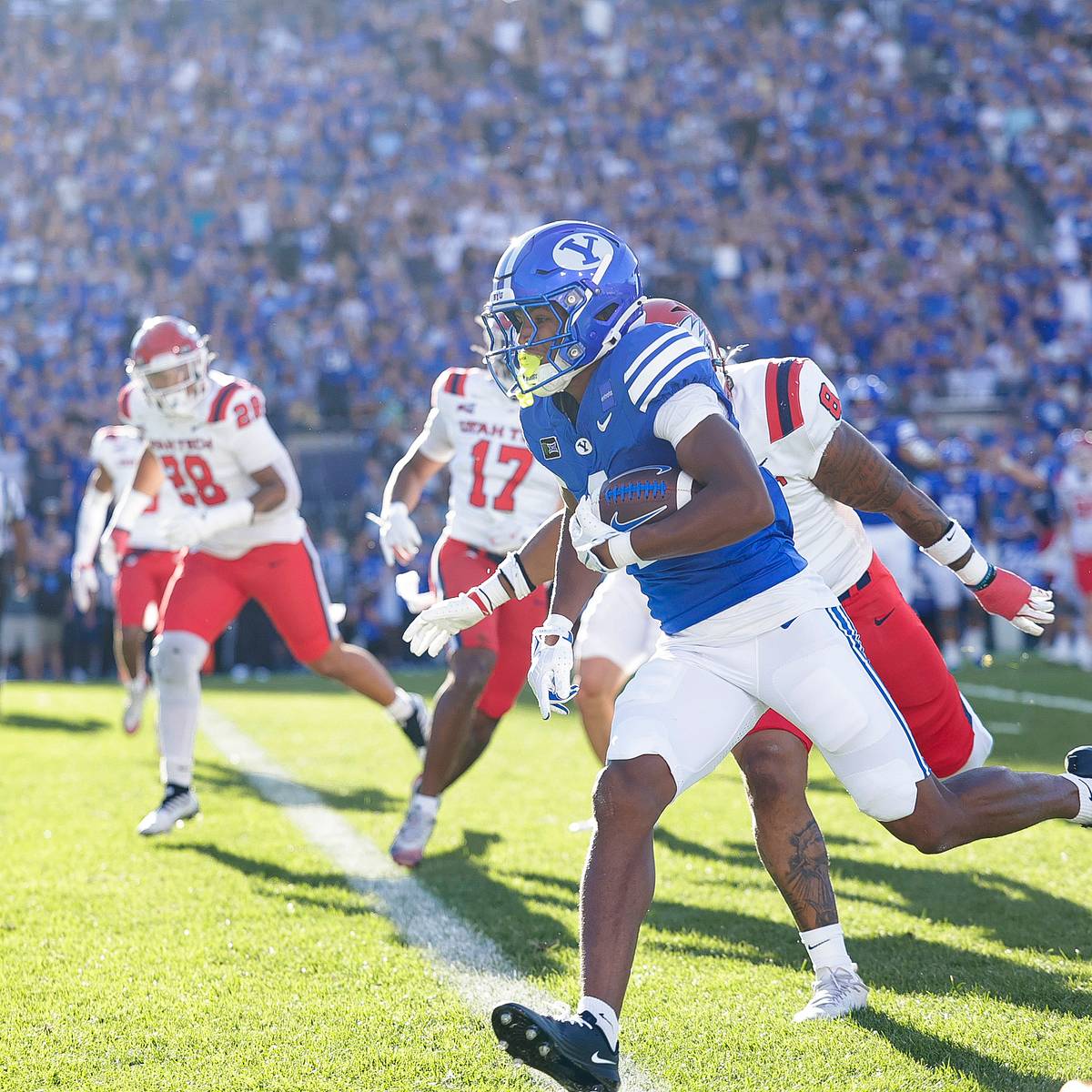 si.com - Casey Lundquist - The 10 Highest-Graded Players in BYU's Win Over Utah Tech