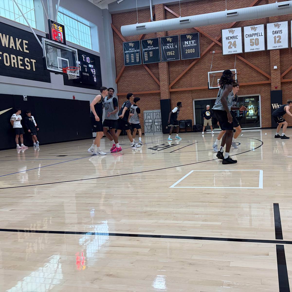 si.com - Justin Kontul - What Stood Out From Wake Forest Men's Basketball's First Official Practice