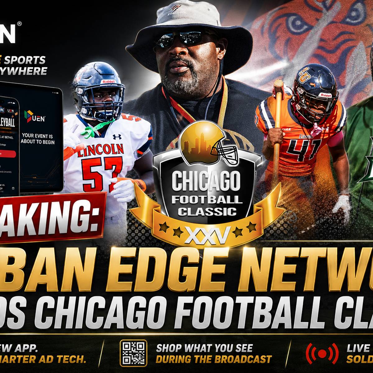 si.com - Kyle Mosley - Urban Edge Network Lands 2026 Chicago Football Classic, Plans Shoppable HBCU Broadcasts