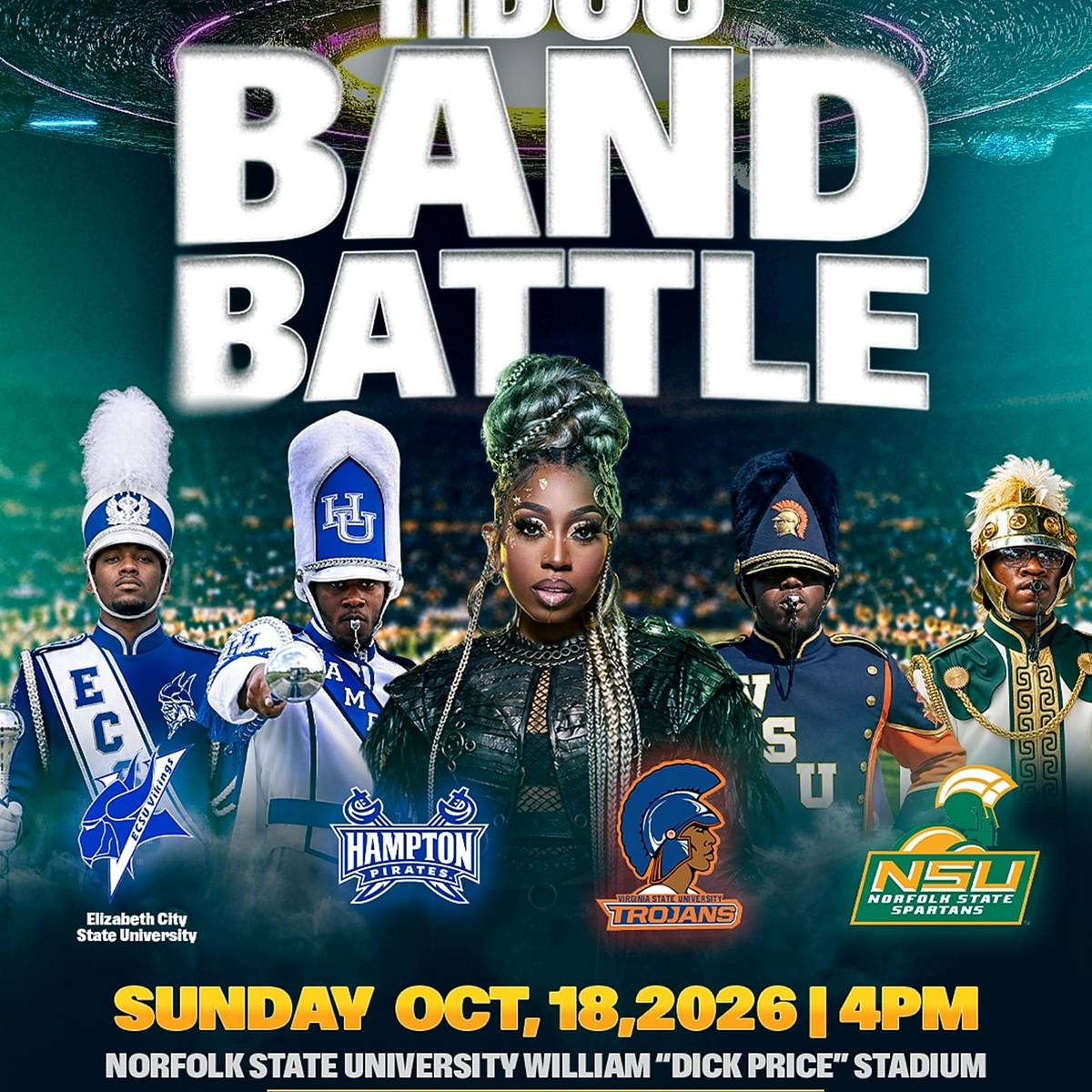 si.com - HBCU Legends Sports Newswire - HBCU Band Battle: Music Hall of Fame Legend Missy Elliott Features Marching Band Event
