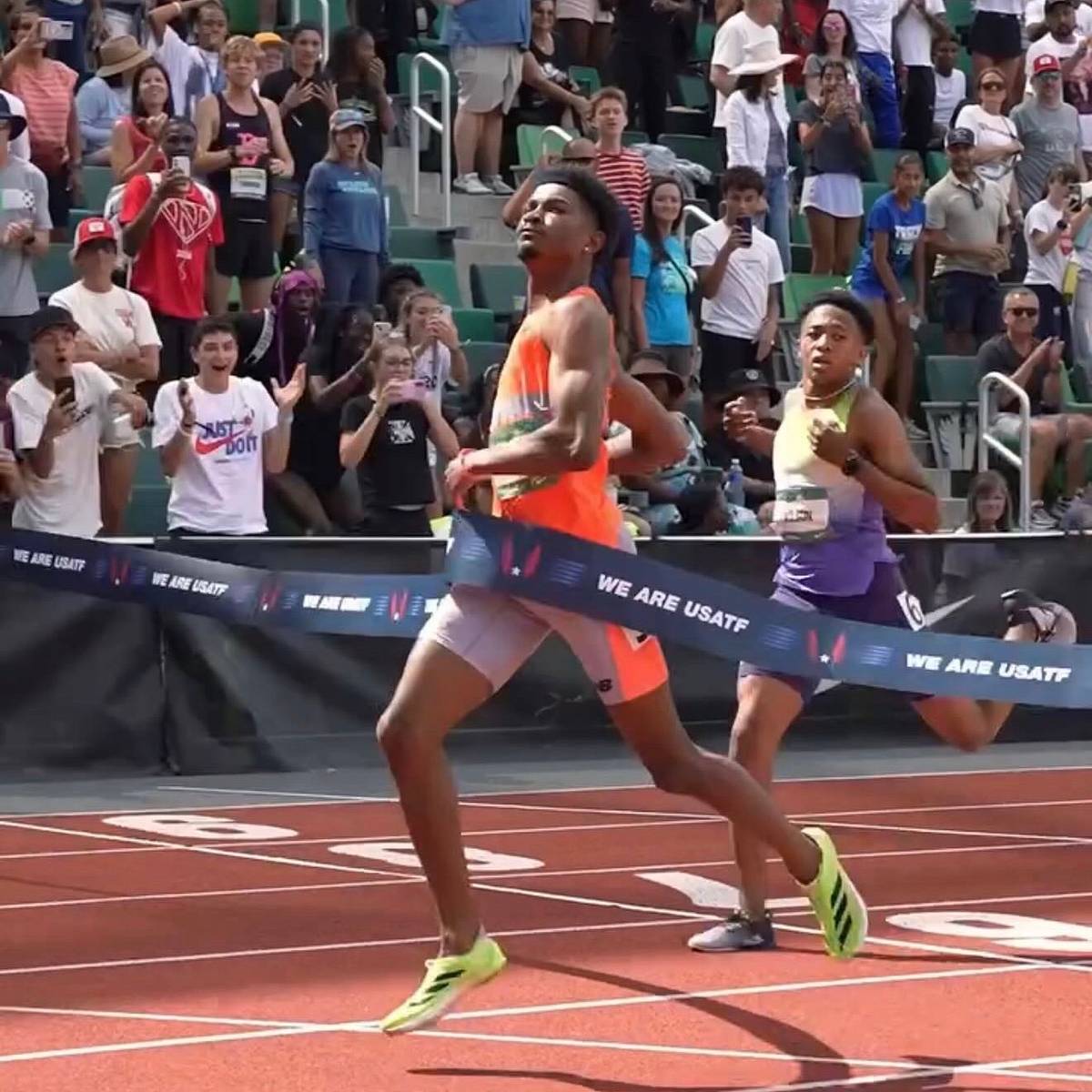 si.com - Brandy Simms - One of Track's Fastest-Growing Rivalries Has a New Winner: Jayden DeLeon Beats Quincy Wilson