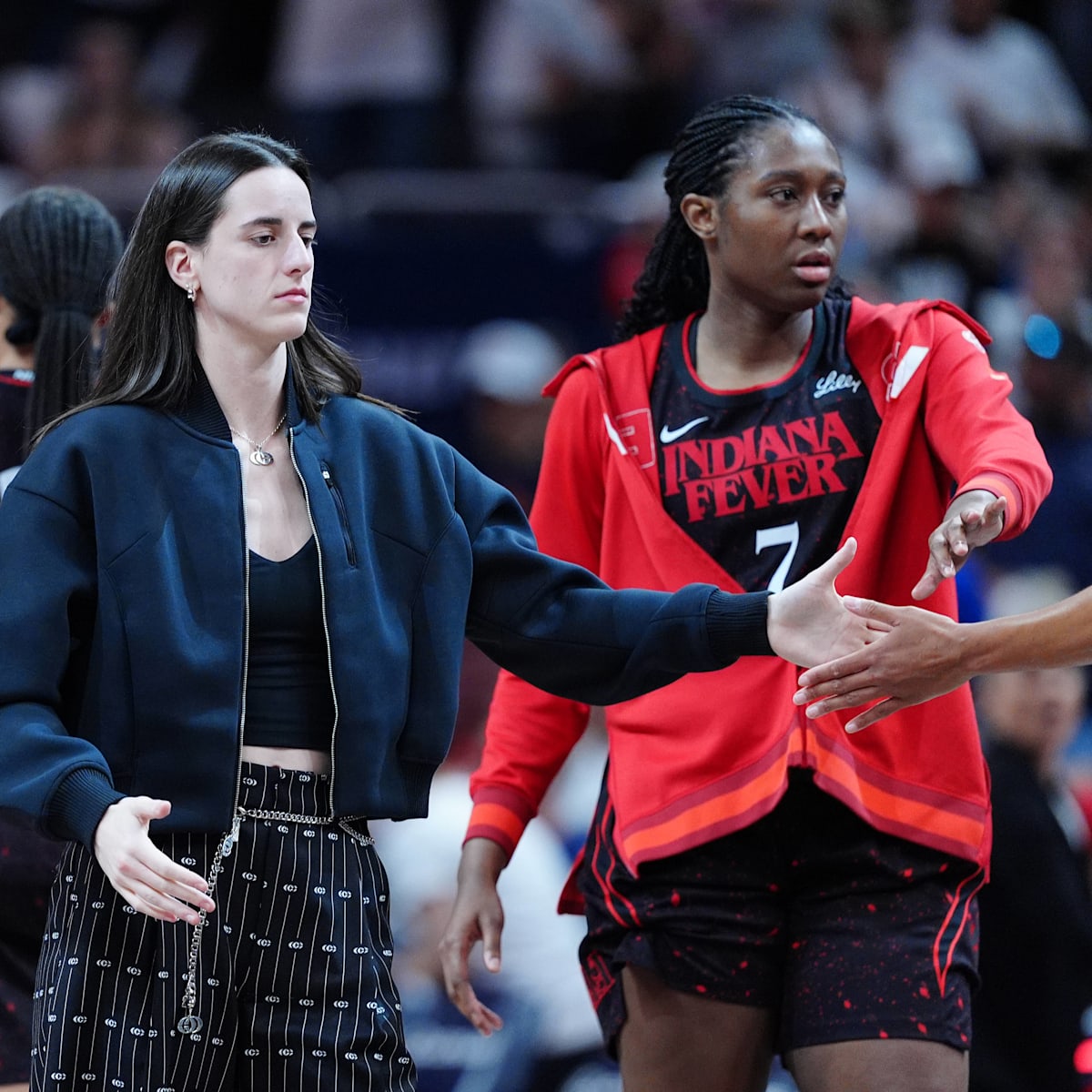 si.com - Grant Young - Aliyah Boston Reacts to Caitlin Clark's NBC Broadcast Physical Appearance Admission