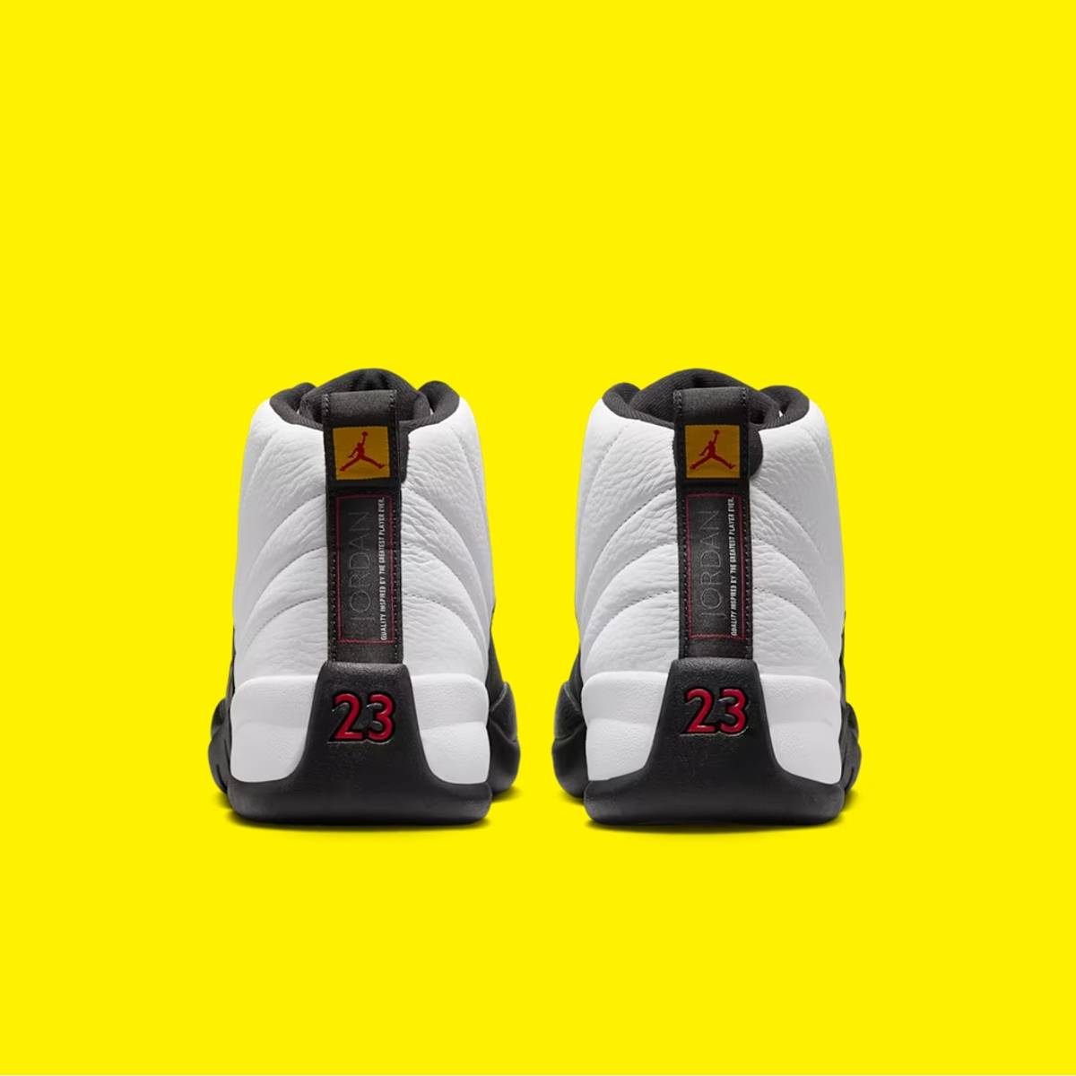 Taxi 12’s leaving college have no space for these, thank you in advance! Air Jordan 12 Taxi Flipped on Feet : r/Sneakers main image 2