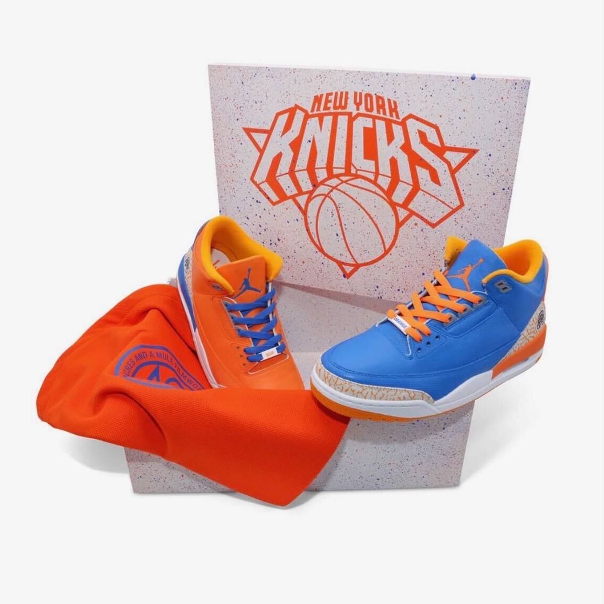 Spike Lee Debuts Air Jordan 3 in Knicks Colors for NBA Finals Game 3