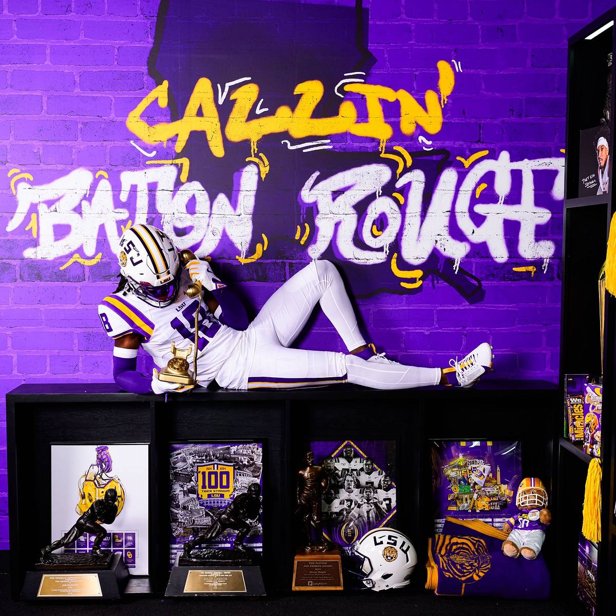 Image for No. 1 Wide Receiver in America, LSU Football Target Finalizes Signing Day Plans