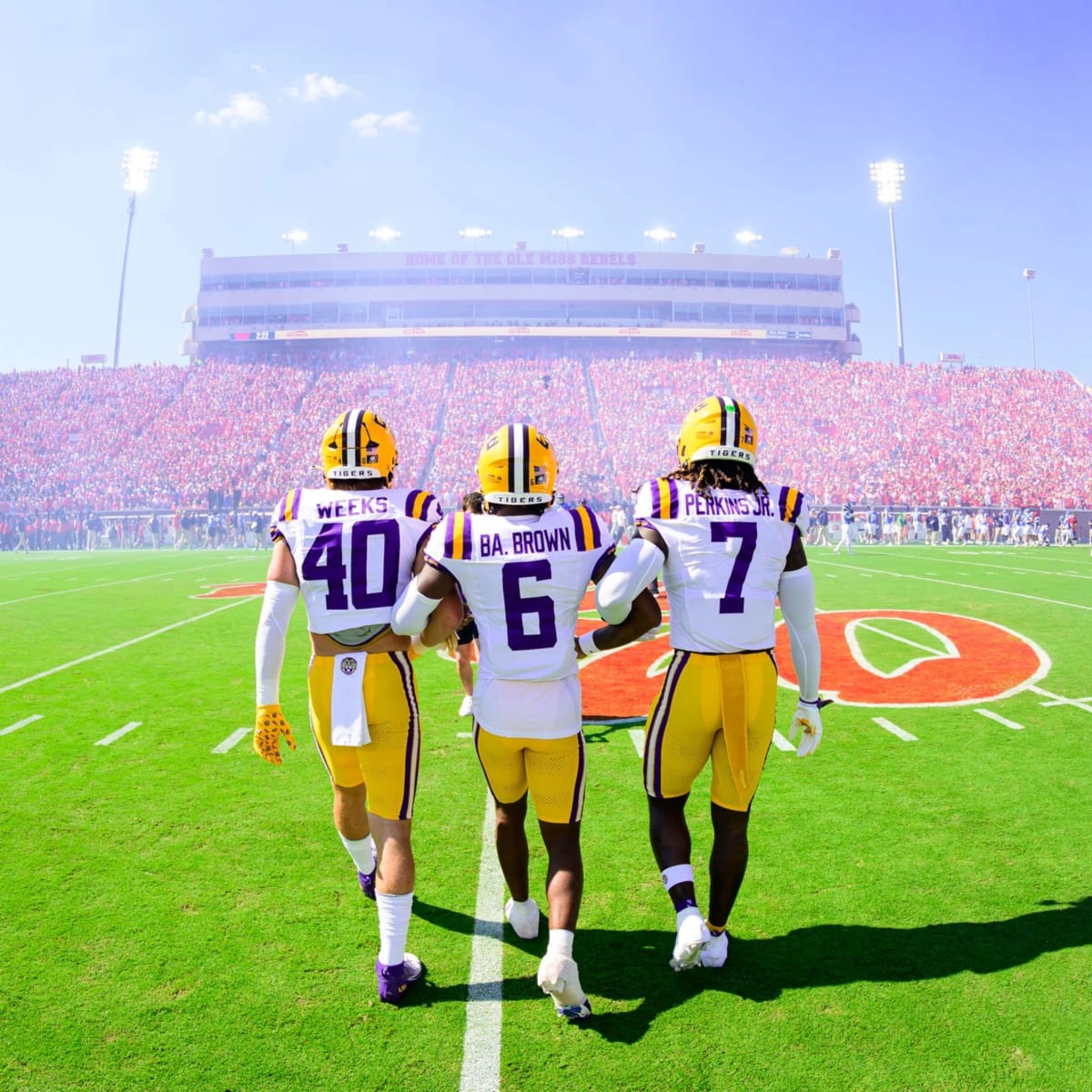 si.com - Zack Nagy - LSU Football vs. Houston Cougars Prediction Revealed By ESPN SP+ Computer Model