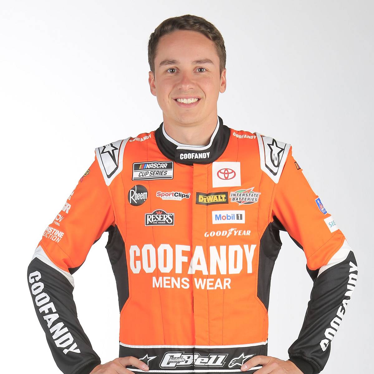 Christopher Bell, JGR Land Partnership with COOFANDY Men's Wear