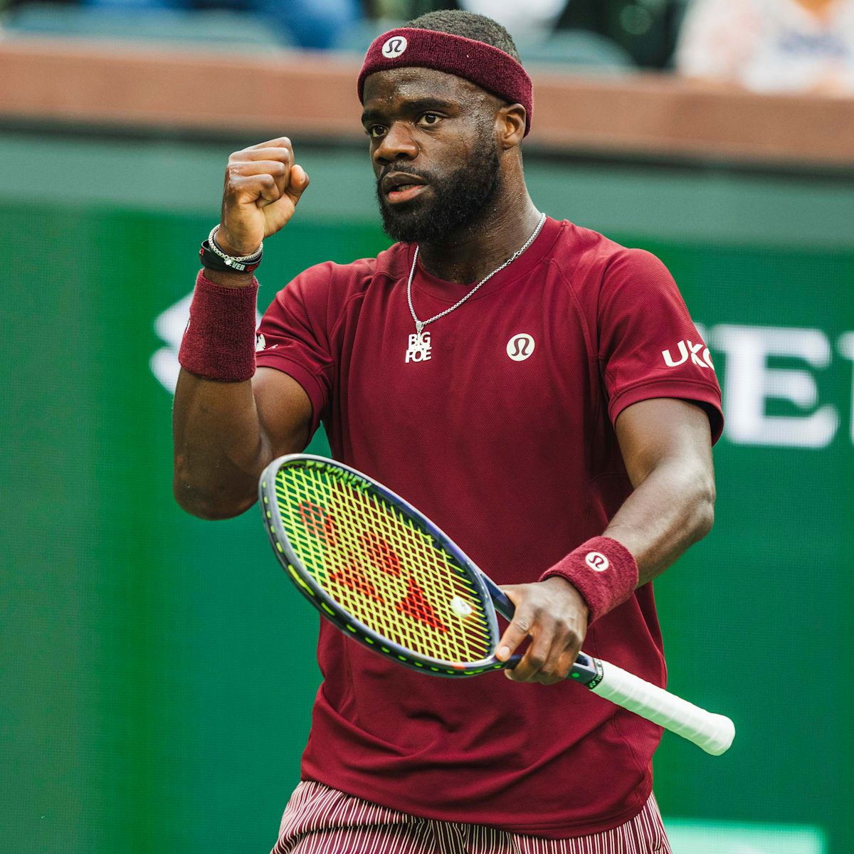 Frances Tiafoe Debuted New Lululemon Technology at Indian Wells