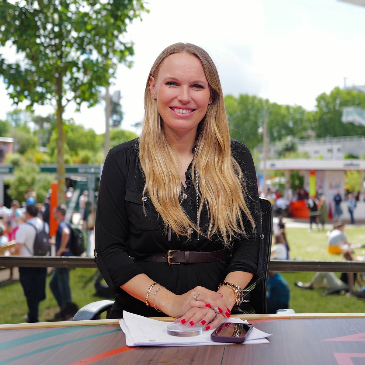 si.com - Megha Gupta - Caroline Wozniacki on Roland-Garros, WTA Stars, and Broadcasting