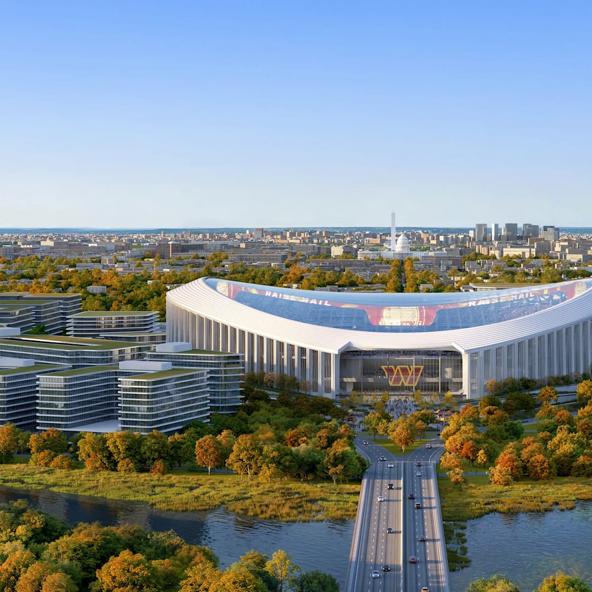 si.com - Brigid Kennedy - Commanders Unveil Sweet New Renderings of Forthcoming Stadium