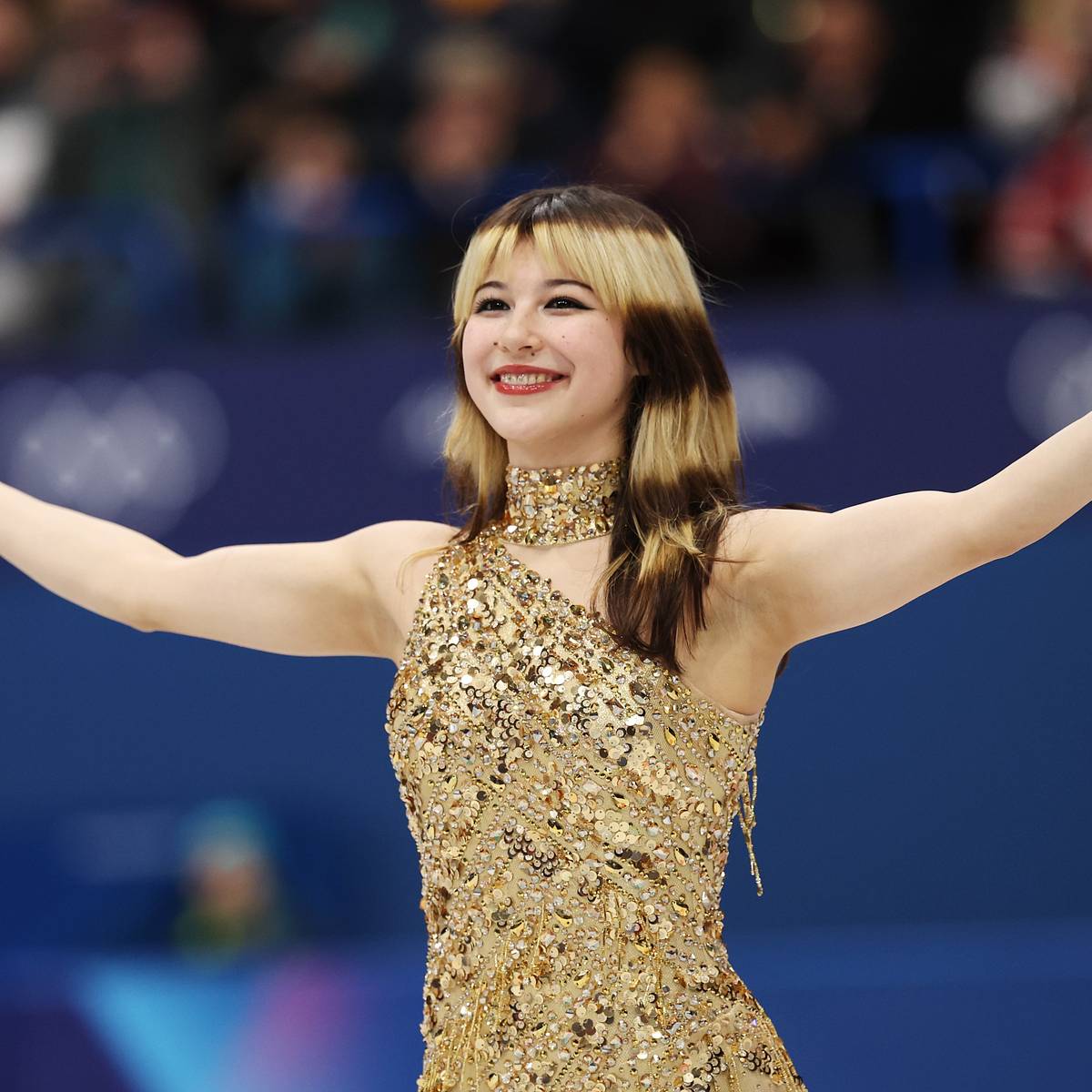 Gold Hair, Gold Dress, Gold Medal: Alysa Liu Radiates Joy As Olympic  Champion