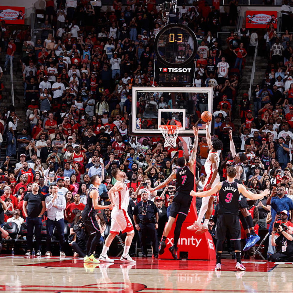 si.com - Brigid Kennedy - Amen Thompson's Game-Winning Tip-In Saved Kevin Durant's Historic Night vs. Heat