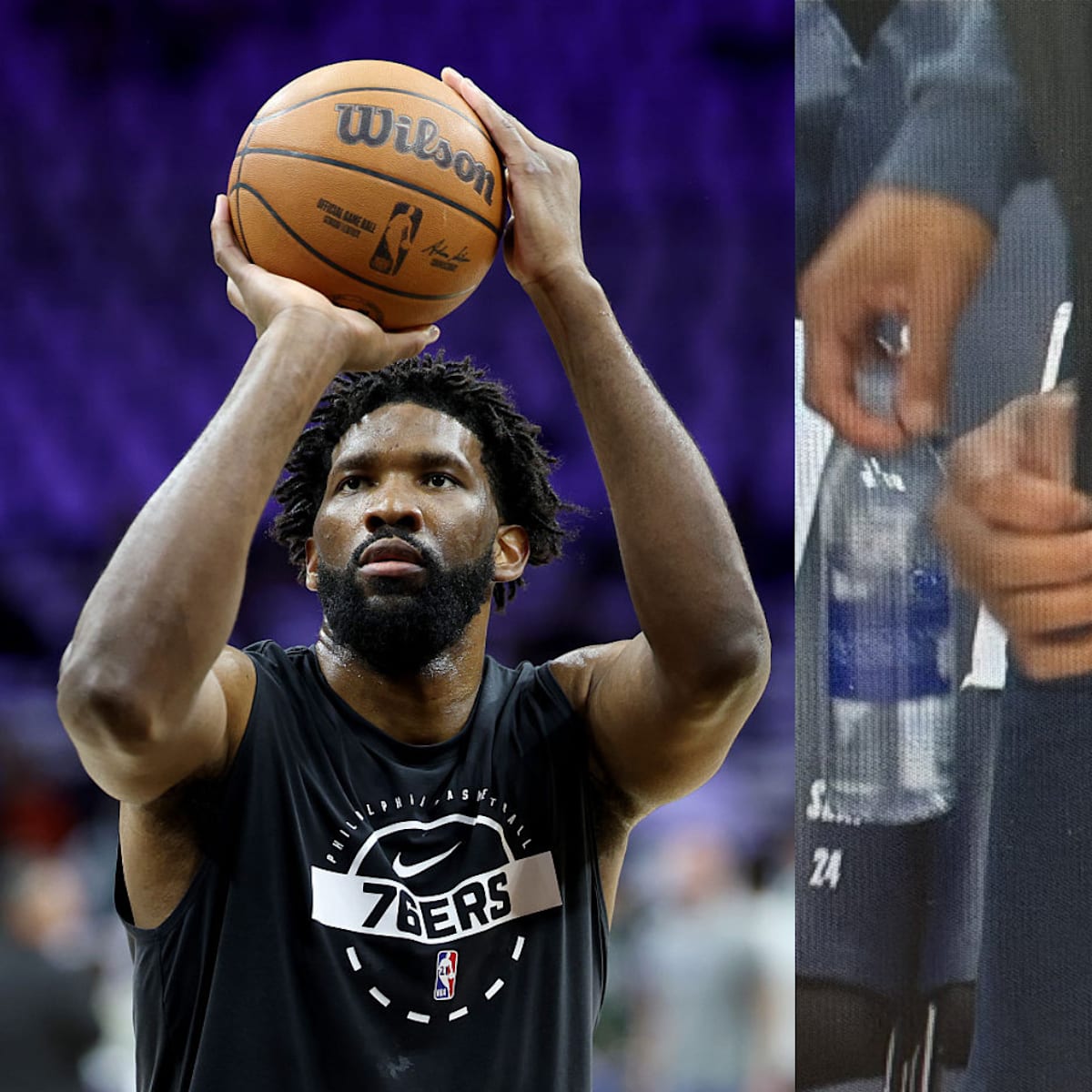 si.com - Brigid Kennedy - Why Joel Embiid Is Wearing a Wrap During 76ers Game: Everything to Know About Philly Star's Health