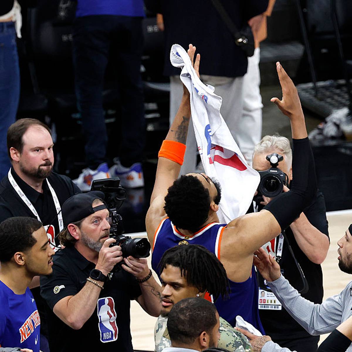 si.com - Blake Silverman - Karl-Anthony Towns's Vulnerability in Knicks' NBA Finals Game 2 Win Carries Well Beyond Basketball