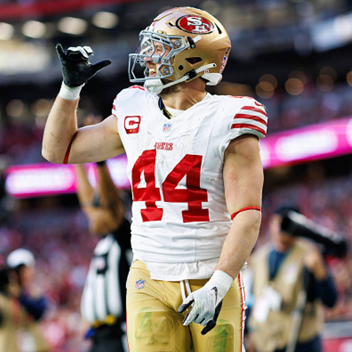 si.com - Kristen Wong - Kyle Juszczyk's NFL Fine for Beer-Chugging Celebration Is Lame. Here's What His Celly Actually Means.