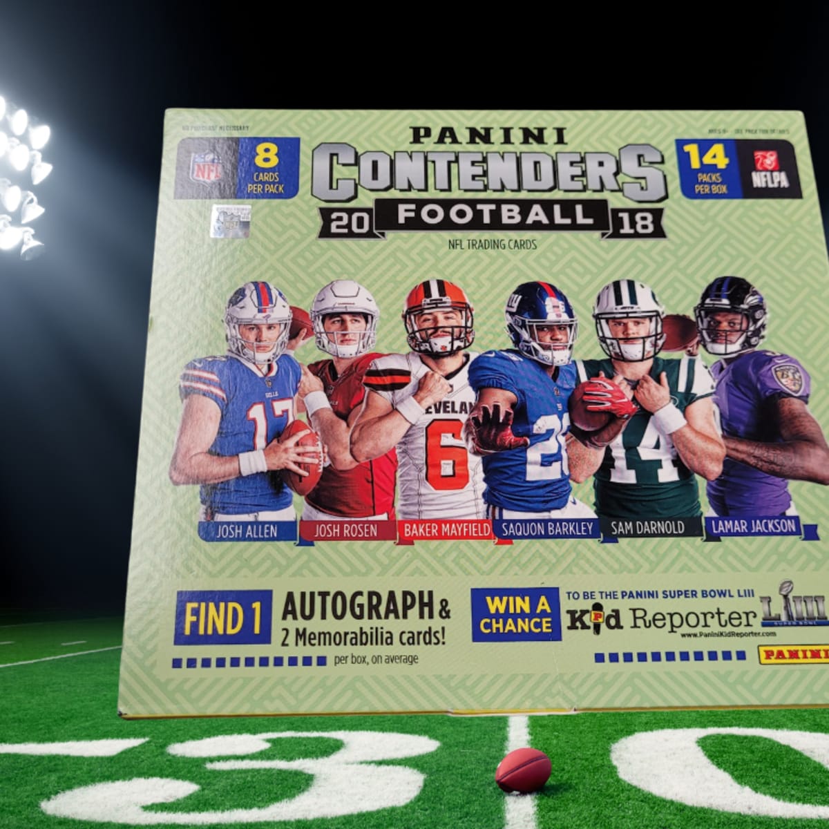 Reid's Rips: 2018 Panini Contenders Football Mega