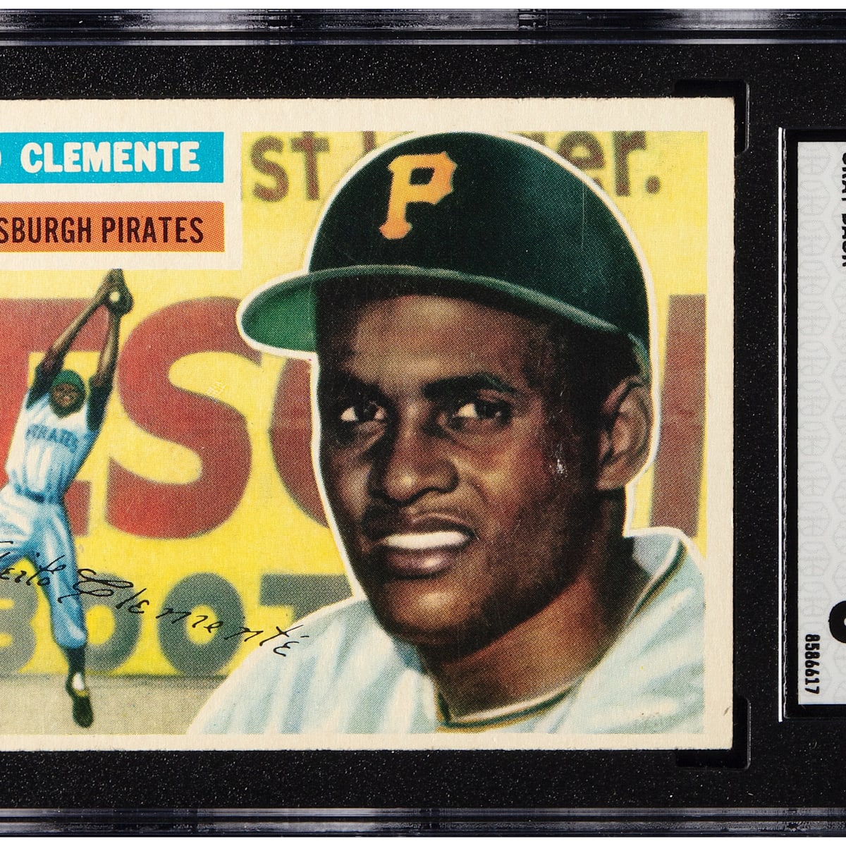 1956 Topps SGC 5 Cards of Clemente, Koufax & Mays All Perform Well