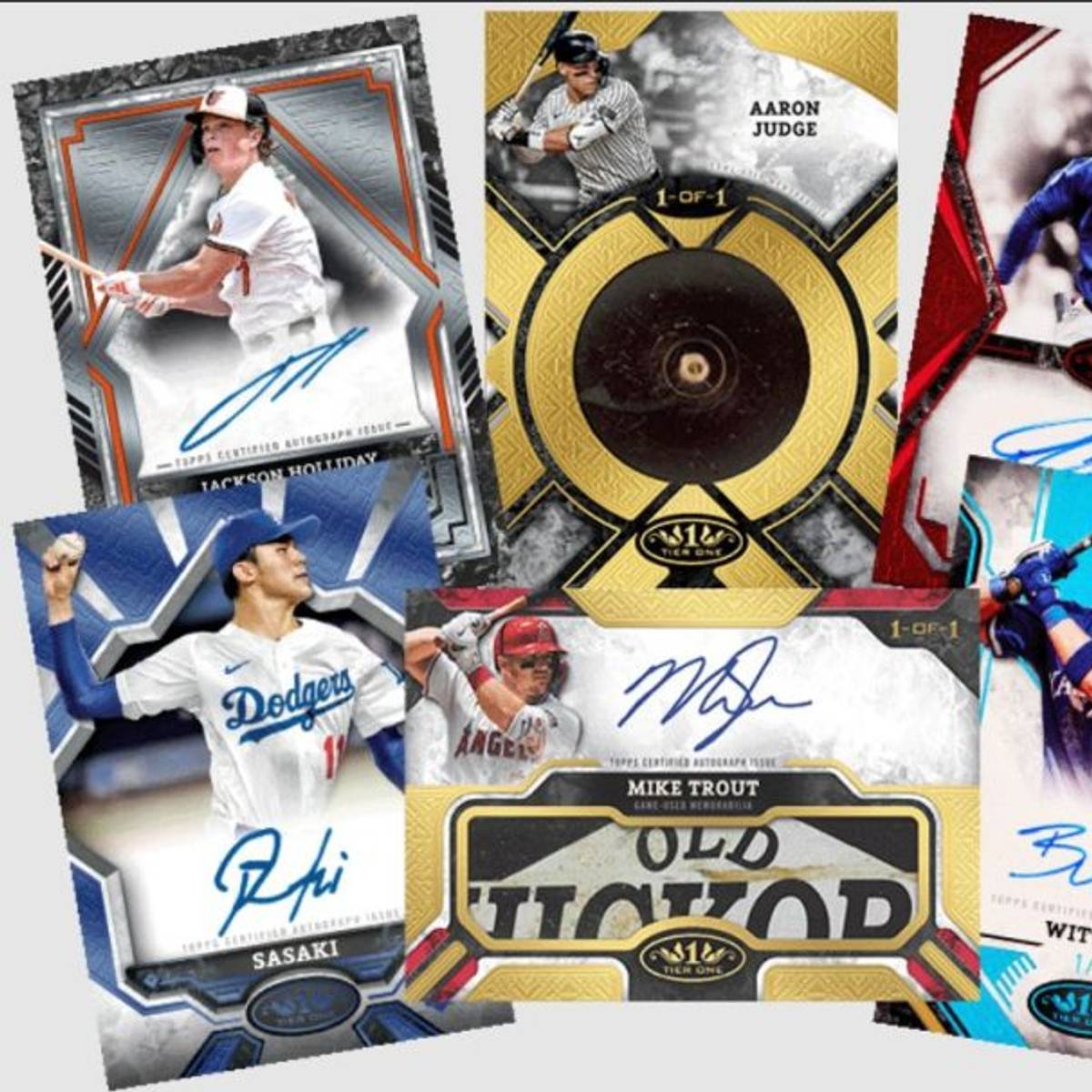 Topps reveals 2025 Topps Tier One Baseball game-used bat-knob cards