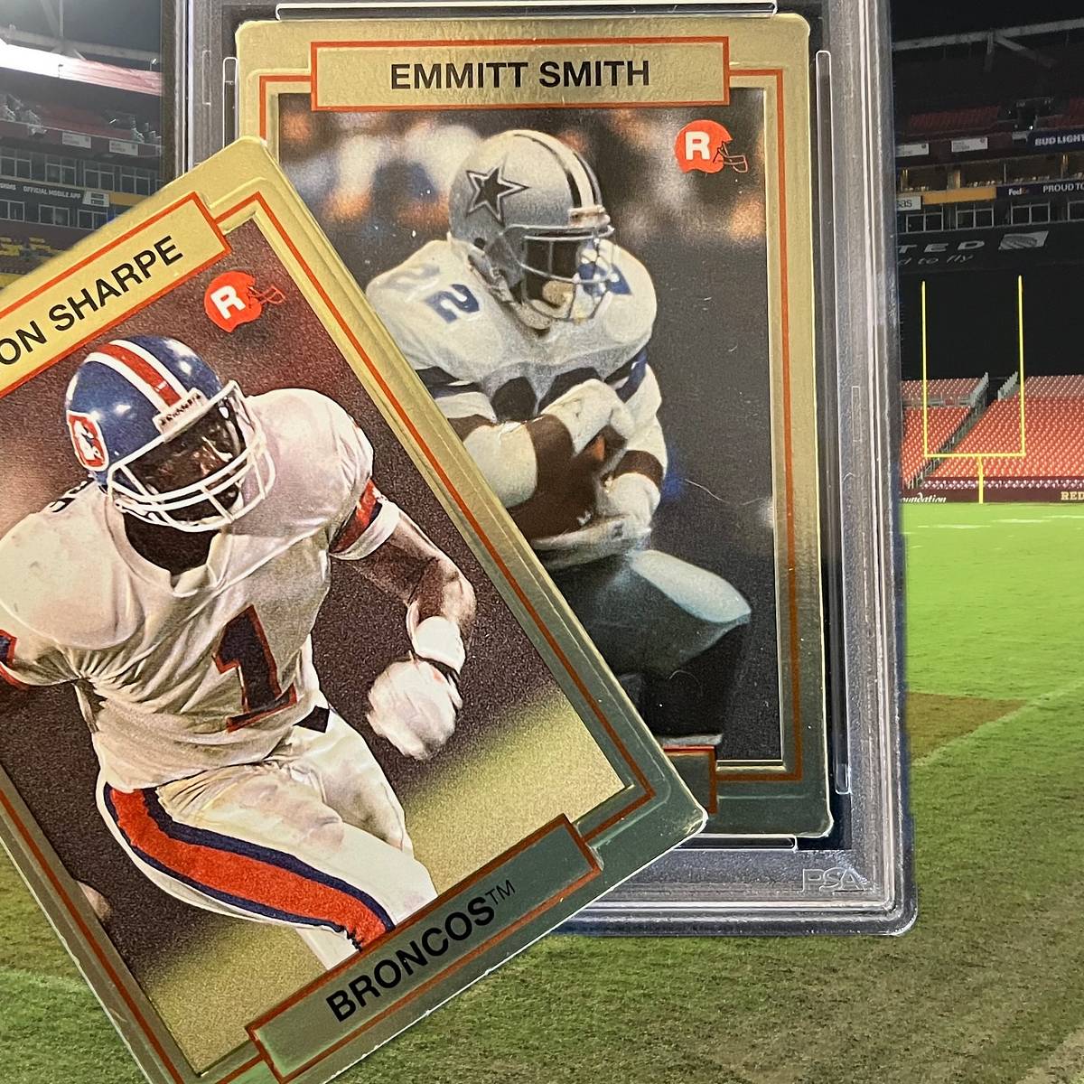 Five NFL Hall of Famers highlight 1990 Action Packed Rookie Update football  cards