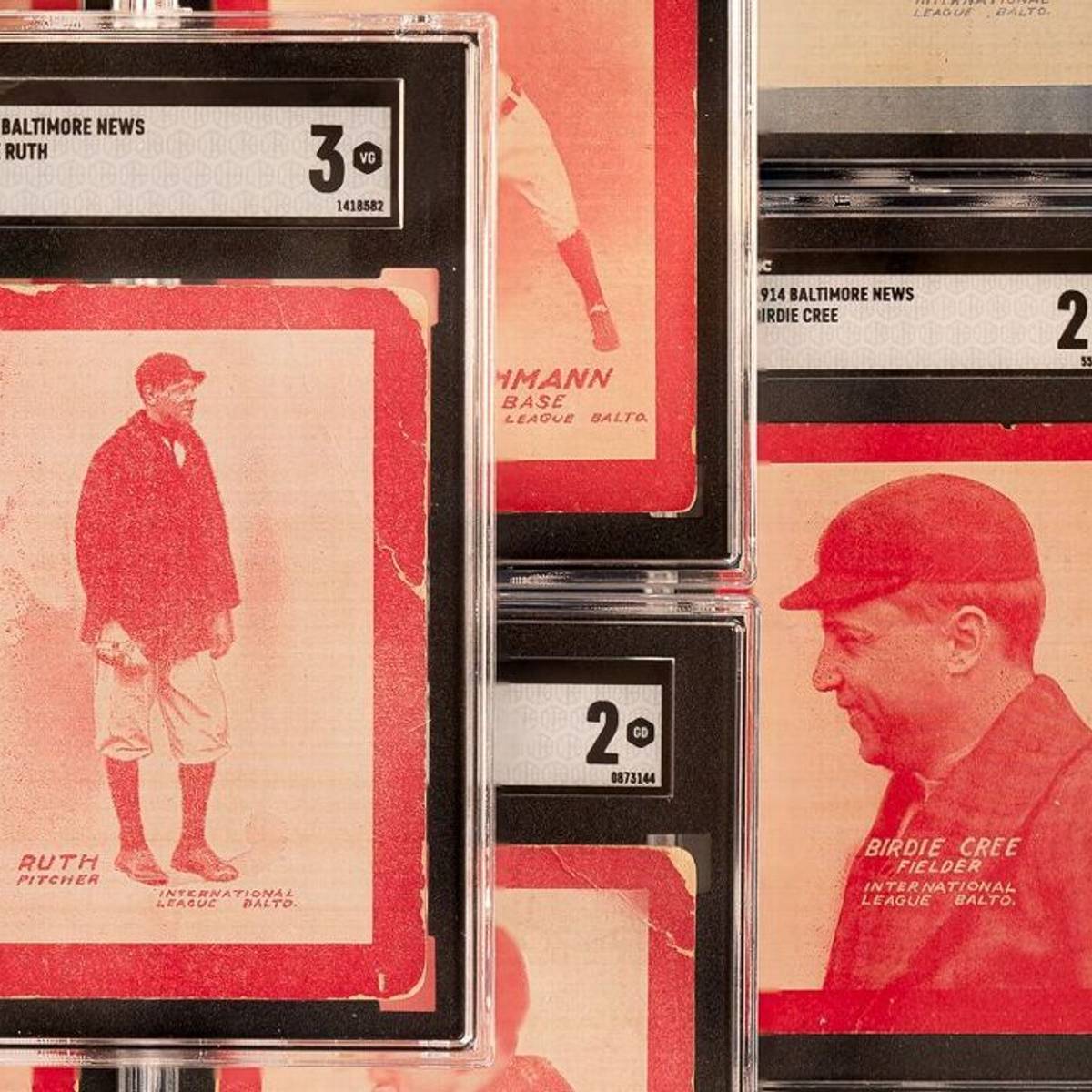 Babe Ruth 1914 Baltimore News card sells for huge $3 million loss