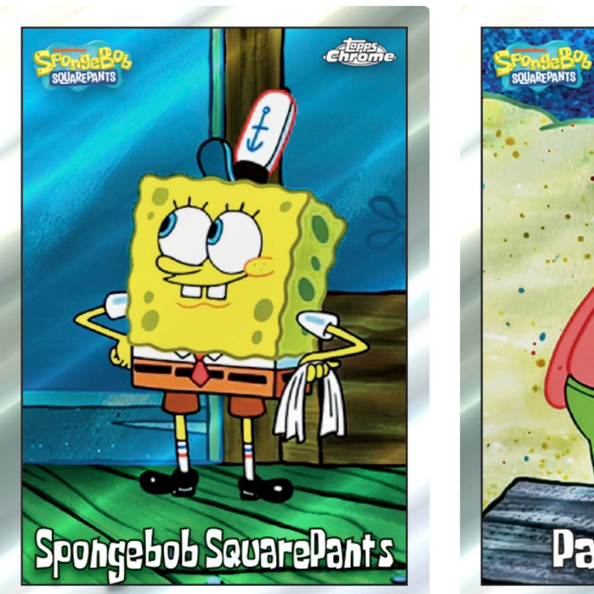 Topps Chrome SpongeBob hits online selling