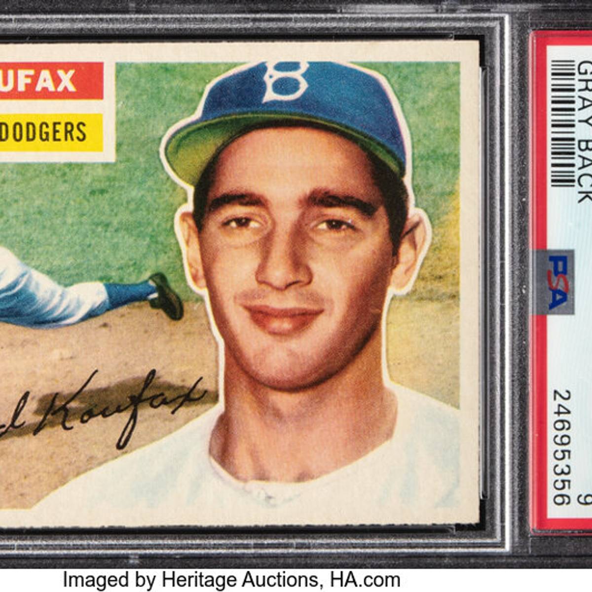 Carte 1964 Topps Stand Up Sandy Koufax Dodgers - PSA 7 - Pas De Signe De Cire - NEUF