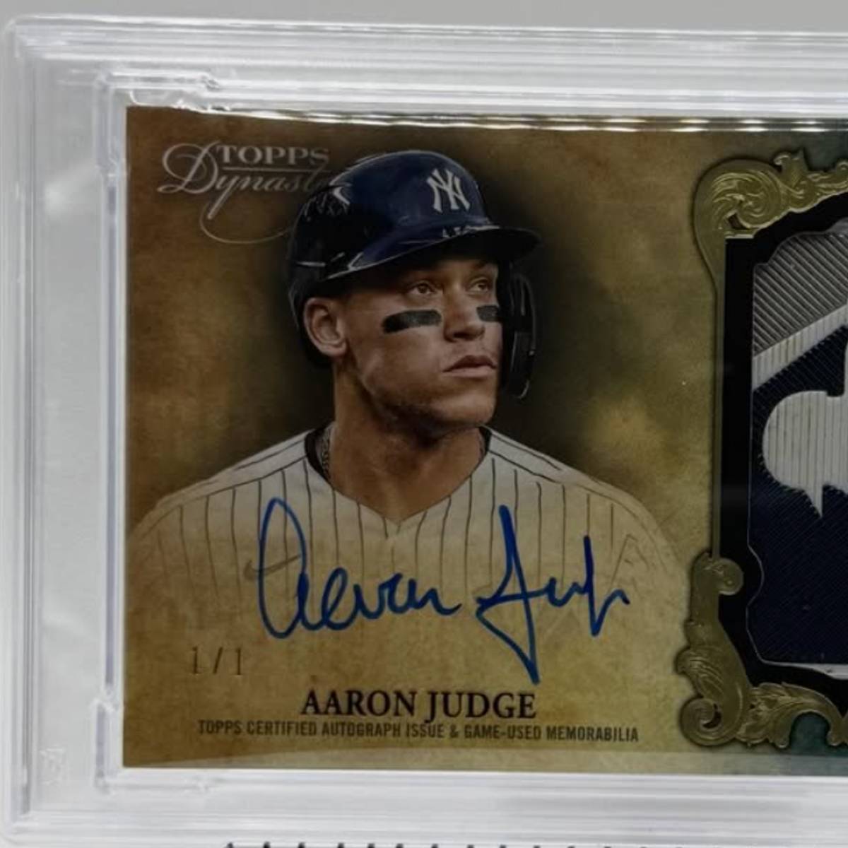 rare aaron judge cards Amazon.com: 2017 Topps Tier One Relics #T1R-AJ Aaron Judge New York Yankees  Game Worn Jersey Baseball Card from Rookie Season